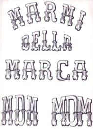 Il Logo Marmi Della Marca Il Logo Marmi Della Marca