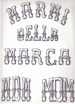 Il Logo Marmi Della Marca Il Logo Marmi Della Marca